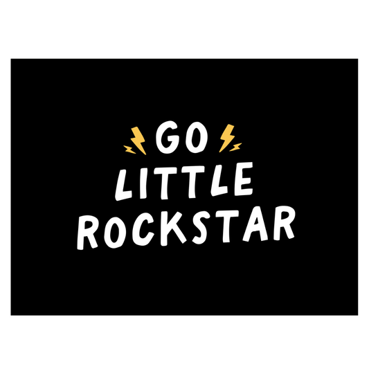 Go Little Rockstar Banner