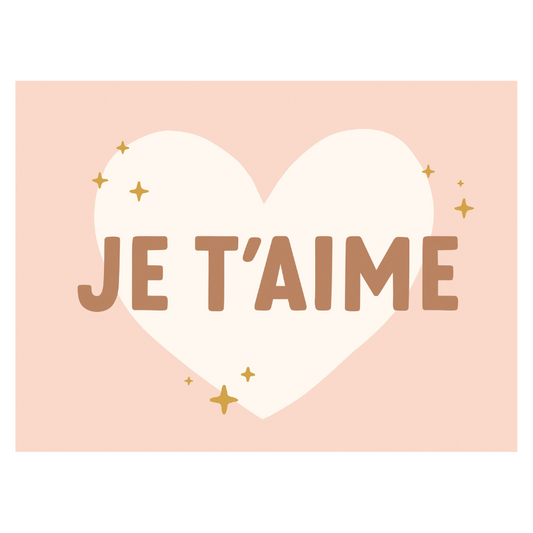 Je T'Aime Banner (Neutral)