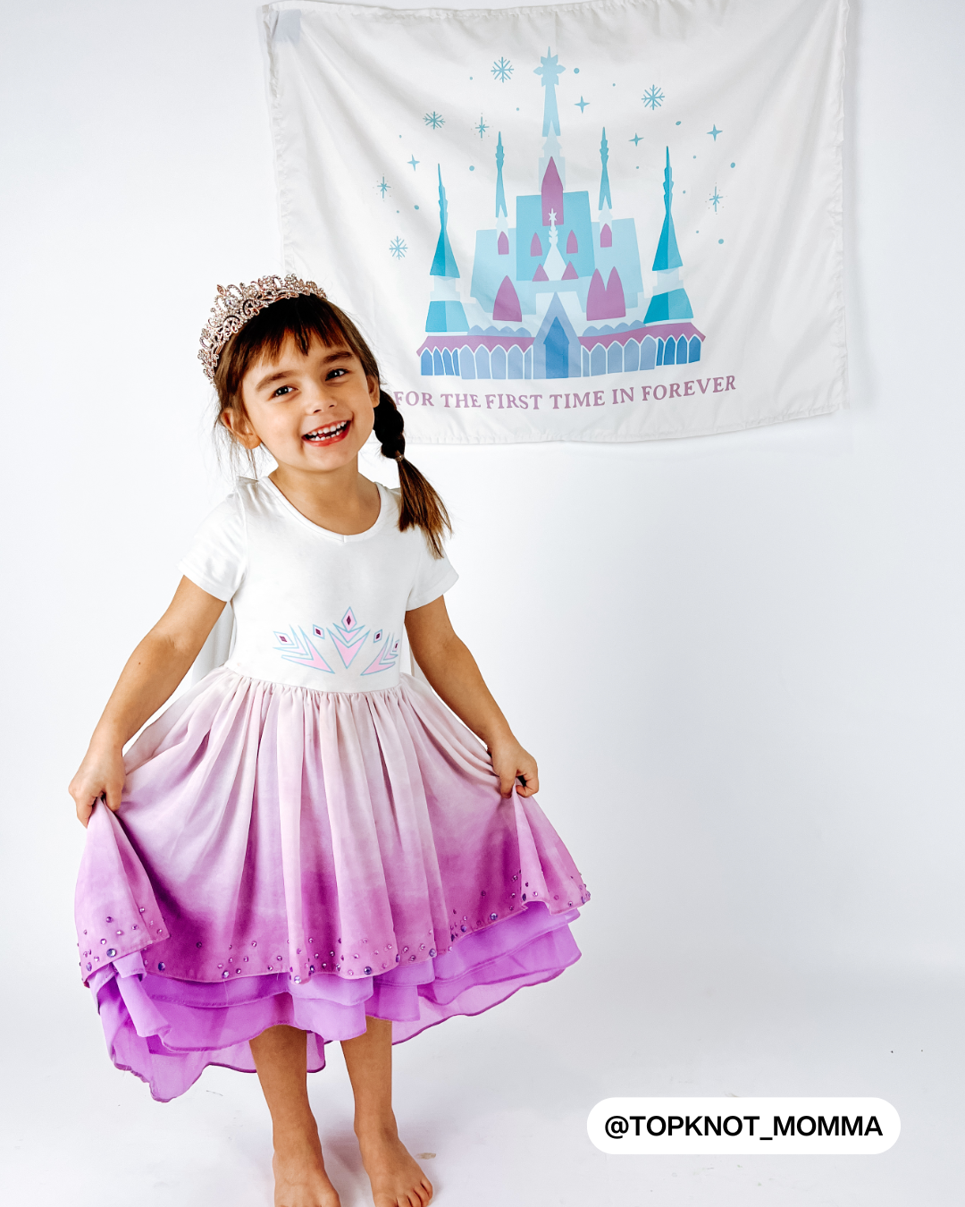 For The First Time In Forever - Ice Castle (Light) Banner