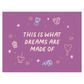 This Is What Dreams Are Made of - Magical Snacks (Purple) Banner