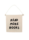Read More Books Canvas Hang Sign