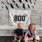 Checkered Boo Banner