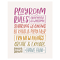 Playroom Rules Banner