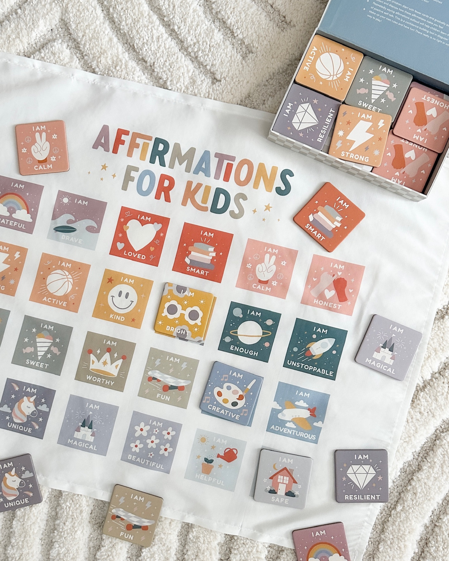 Affirmations for Kids Memory Matching Game