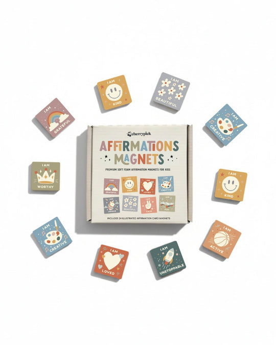 Affirmations Magnets - Soft Foam Magnetic Set