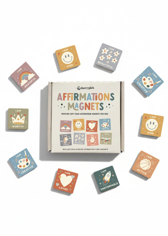 Affirmations Magnets - Soft Foam Magnetic Set