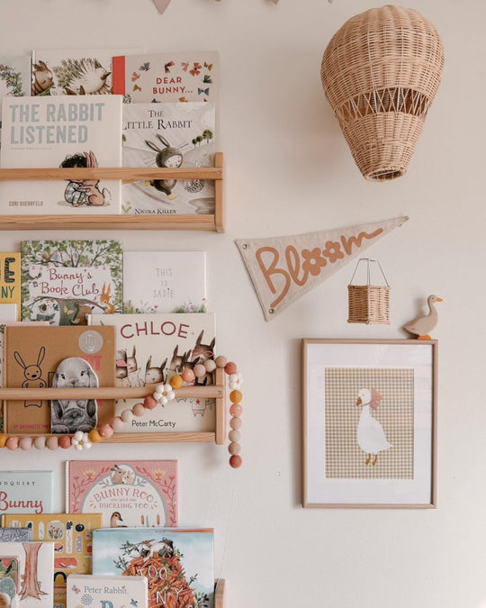Bloom Canvas Pennant Flag