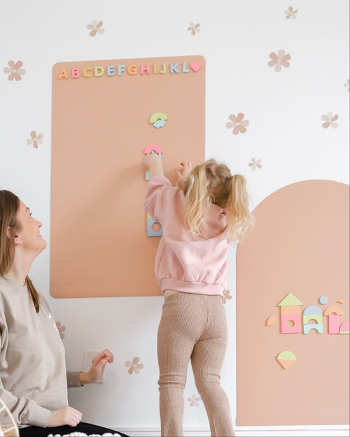 Magic Playwall - Rectangle Magnetic Wall Decal for Kids
