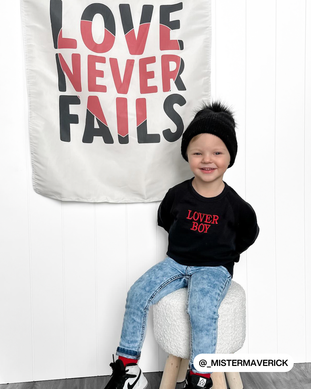 Love Never Fails Banner
