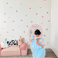 Peel & Stick Fabric Wall Stickers - Cherries & Bows