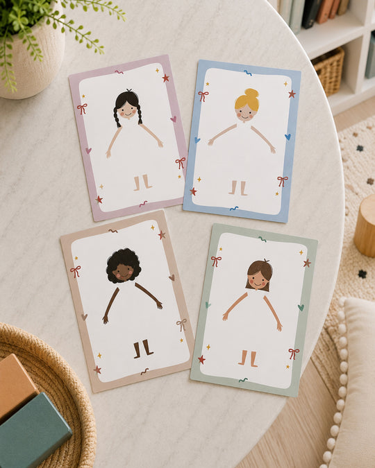 Design-a-Doll Girls Pretend Play Notepad