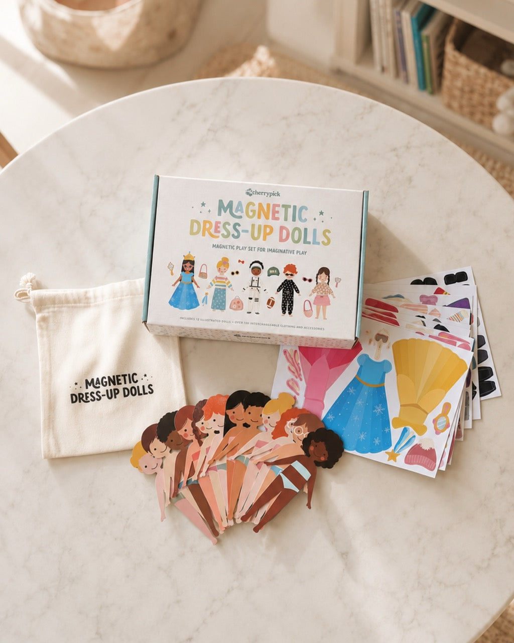 mini magnetic dress up doll set Magnetic Dress Up Box Set