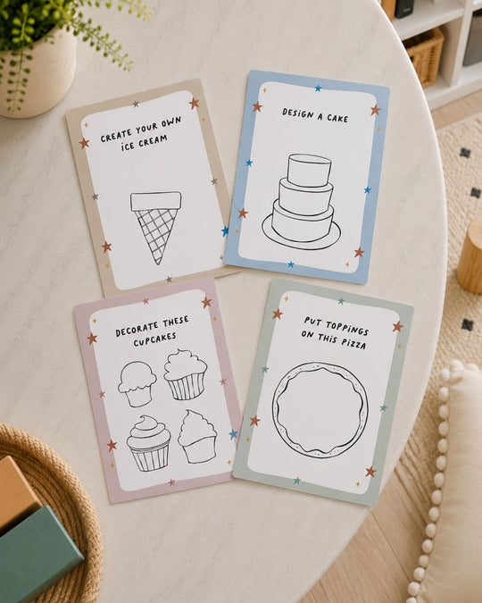 Foodie Fun Kids Pretend Play Notepad