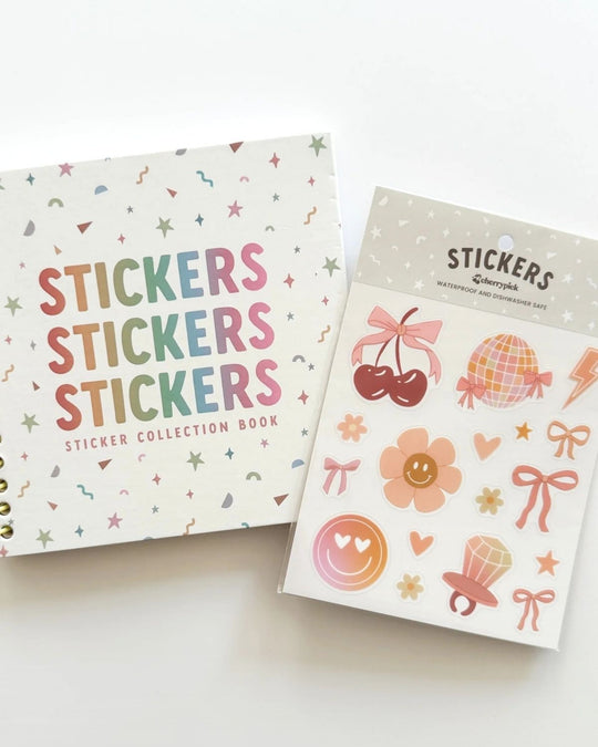 Girly Pop Waterproof Sticker Sheet