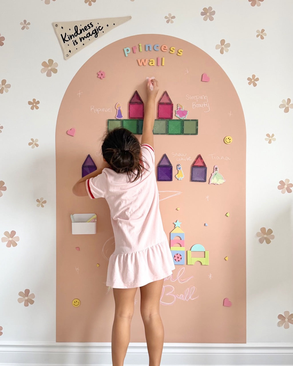 CONNETIX Glitter Castle Pack 48 pc - Magnetic Tiles