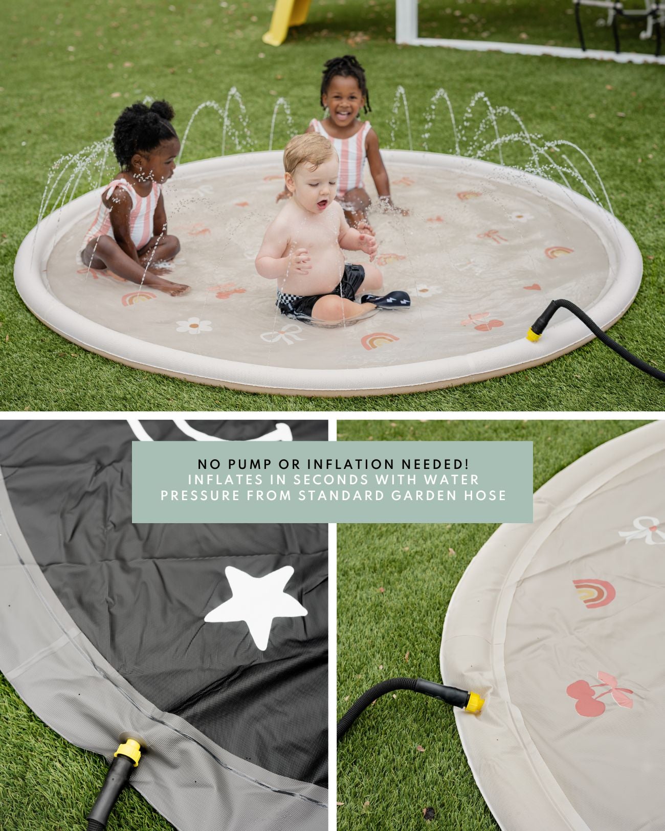 Sprinkler Splash Pad for Kids