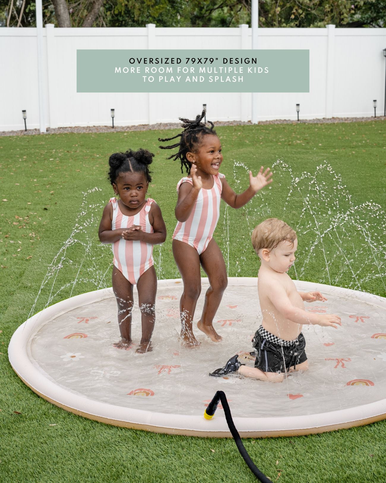 Sprinkler Splash Pad for Kids