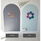 Magic Playwall - Arch Magnetic Art Wall Decal for Kids