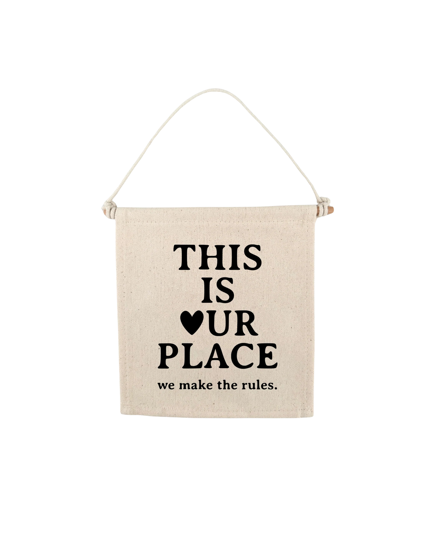 TS This Is Our Place Swiftie Canvas Hang Sign