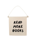 Read More Books Canvas Hang Sign