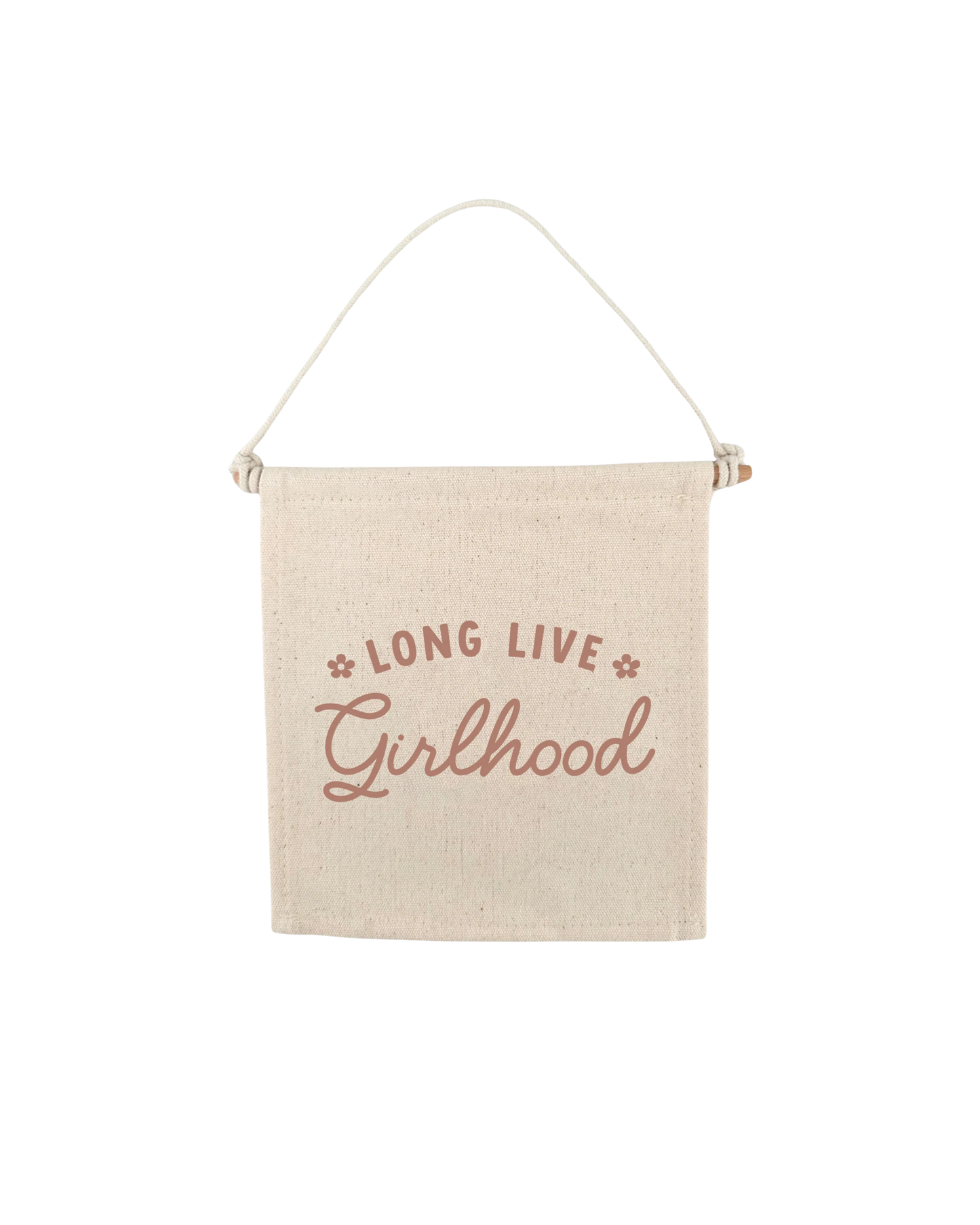 Long Live Girlhood Canvas Hang Sign