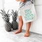 Stay Wild Ocean Child Canvas Hang Sign