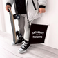 Saturdays Are For The Boys (Black) Canvas Hang Sign