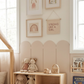 Strong Like A Girl Canvas Hang Sign