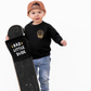 Rad Little Dude (Black) Canvas Hang Sign