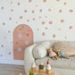 Peel & Stick Fabric Wall Stickers - Flowers
