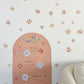 Peel & Stick Fabric Wall Stickers - Flowers