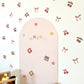 Peel & Stick Fabric Wall Stickers - Cherries & Bows