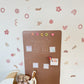 Peel & Stick Fabric Wall Stickers - Abstract Shapes (Girly)