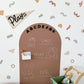 Peel & Stick Fabric Wall Stickers - Abstract Shapes (Earthy)