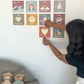 Peel & Stick Fabric Wall Stickers - Affirmation Squares