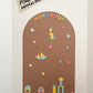 Magic Playwall - Arch Magnetic Wall Decal for Kids