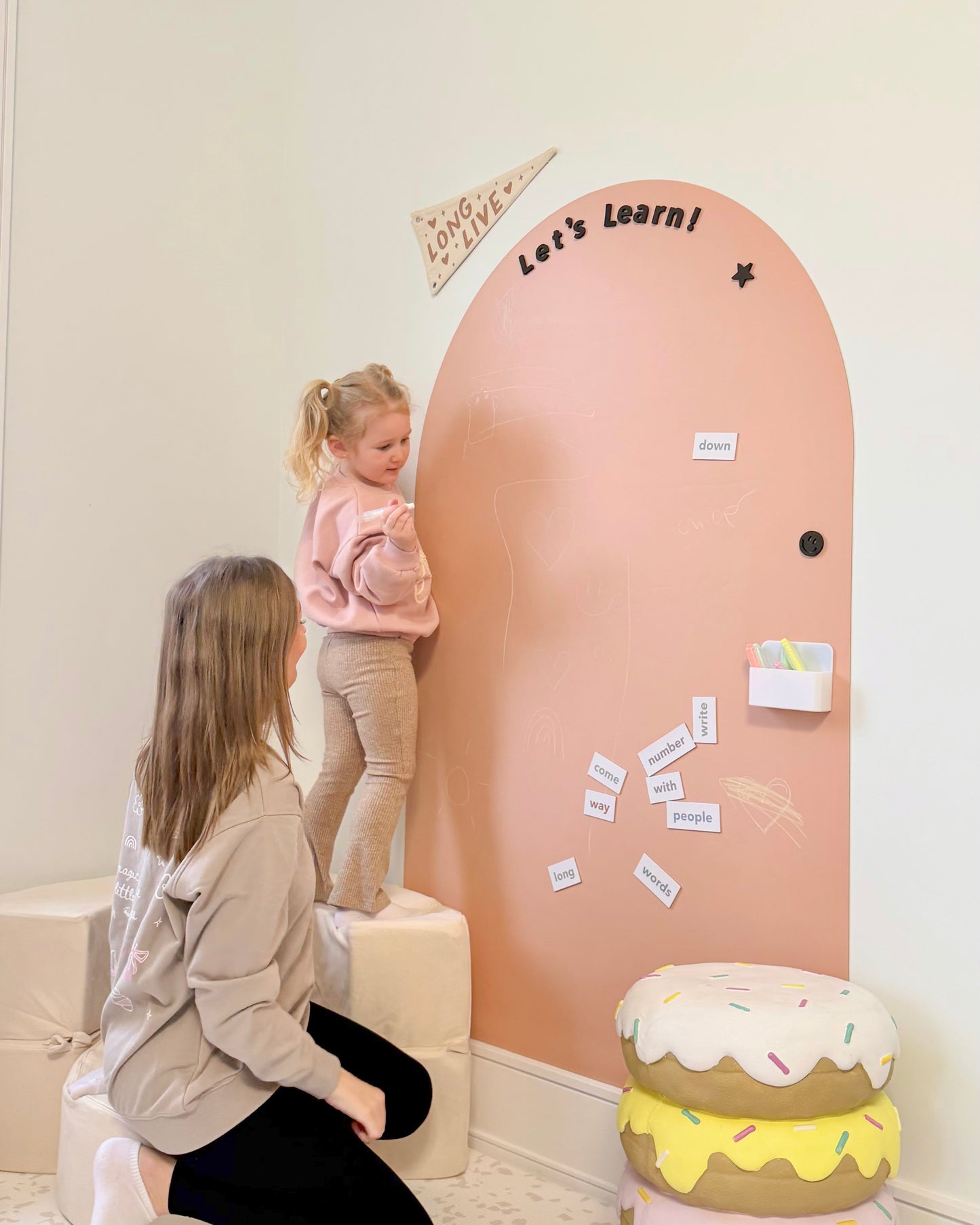 JUMBO Magic Playwall - Arch Magnetic Wall Decal for Kids