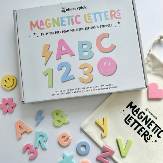 Soft Foam Magnetic Letters & Symbols 150pc Set