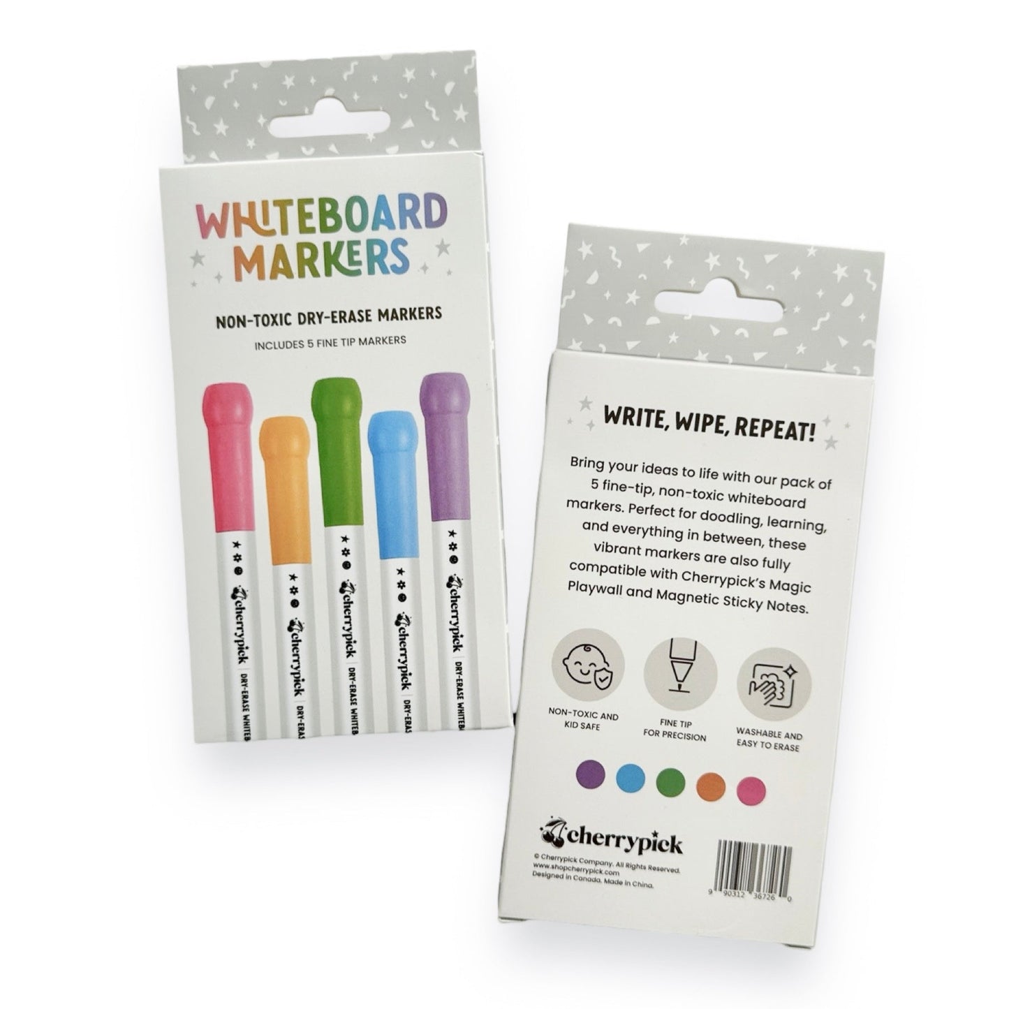 Whiteboard Dry-Erase Markers (5pc)