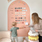 JUMBO Magic Playwall - Arch Magnetic Wall Decal for Kids