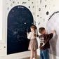 JUMBO Magic Playwall - Arch Magnetic Wall Decal for Kids