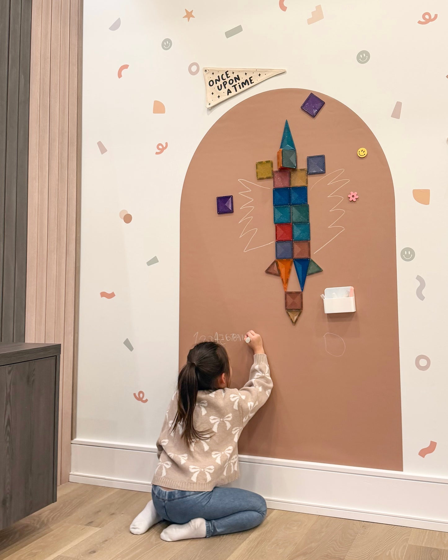 JUMBO Magic Playwall - Arch Magnetic Wall Decal for Kids