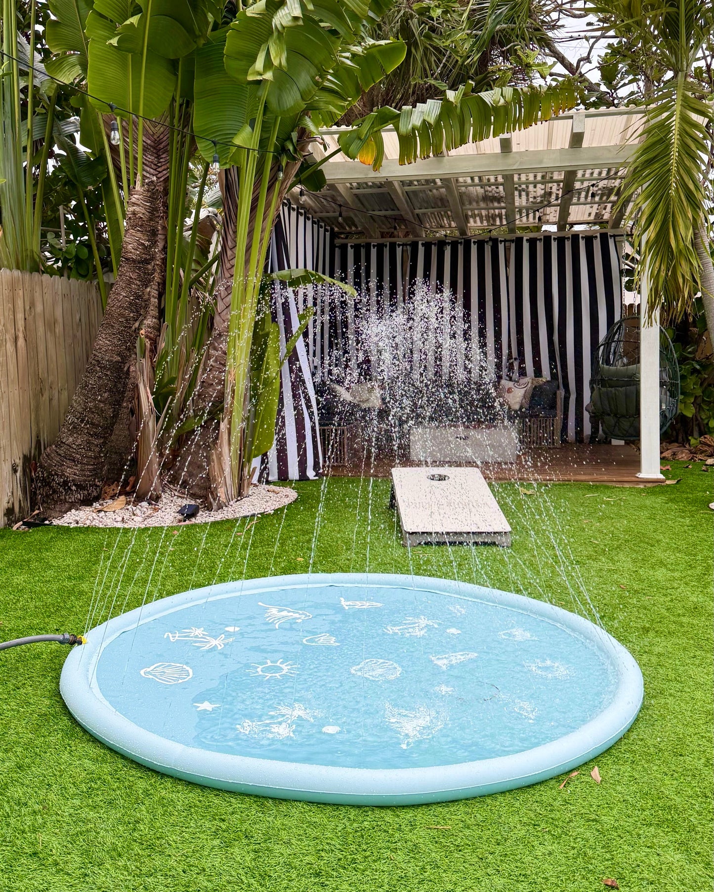 Sprinkler Splash Pad for Kids
