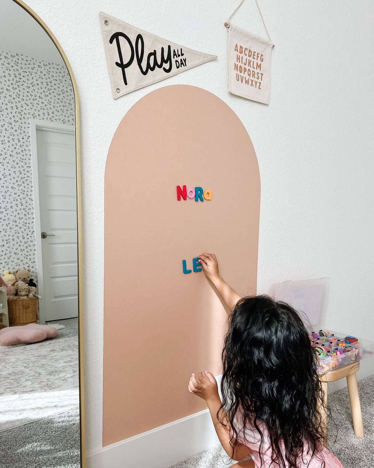 Magic Playwall - Original Arch Magnetic Wall Decal for Kids