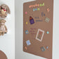 Magic Playwall - Rectangle Magnetic Wall Decal for Kids