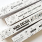 Peel & Stick Fabric Wall Stickers - Flowers