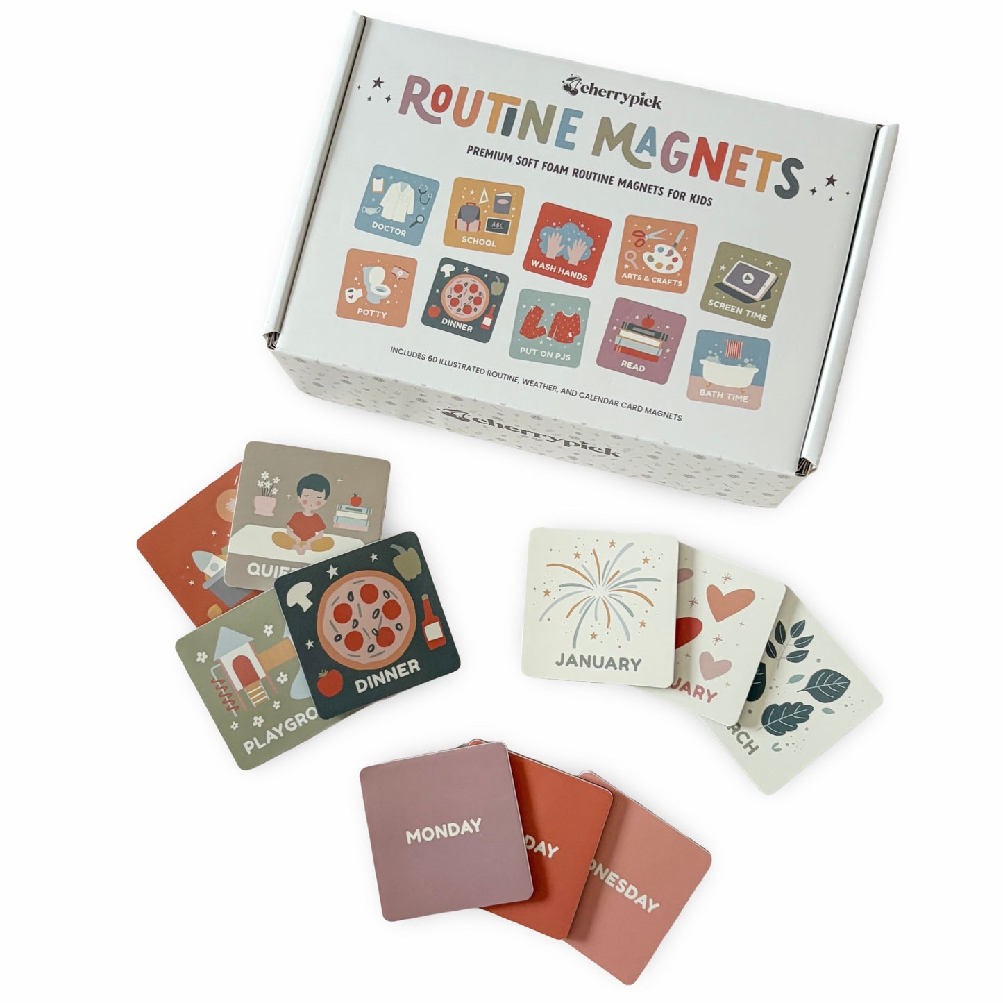 Routine Magnets - Soft Foam Magnetic Set