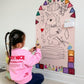 Magic Playwall - Arch Magnetic Wall Decal for Kids