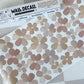 Peel & Stick Fabric Wall Stickers - Flowers