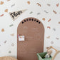 Peel & Stick Fabric Wall Stickers - Abstract Shapes (Earthy)